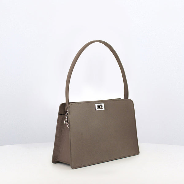 UNISEX TAUPE POUCH