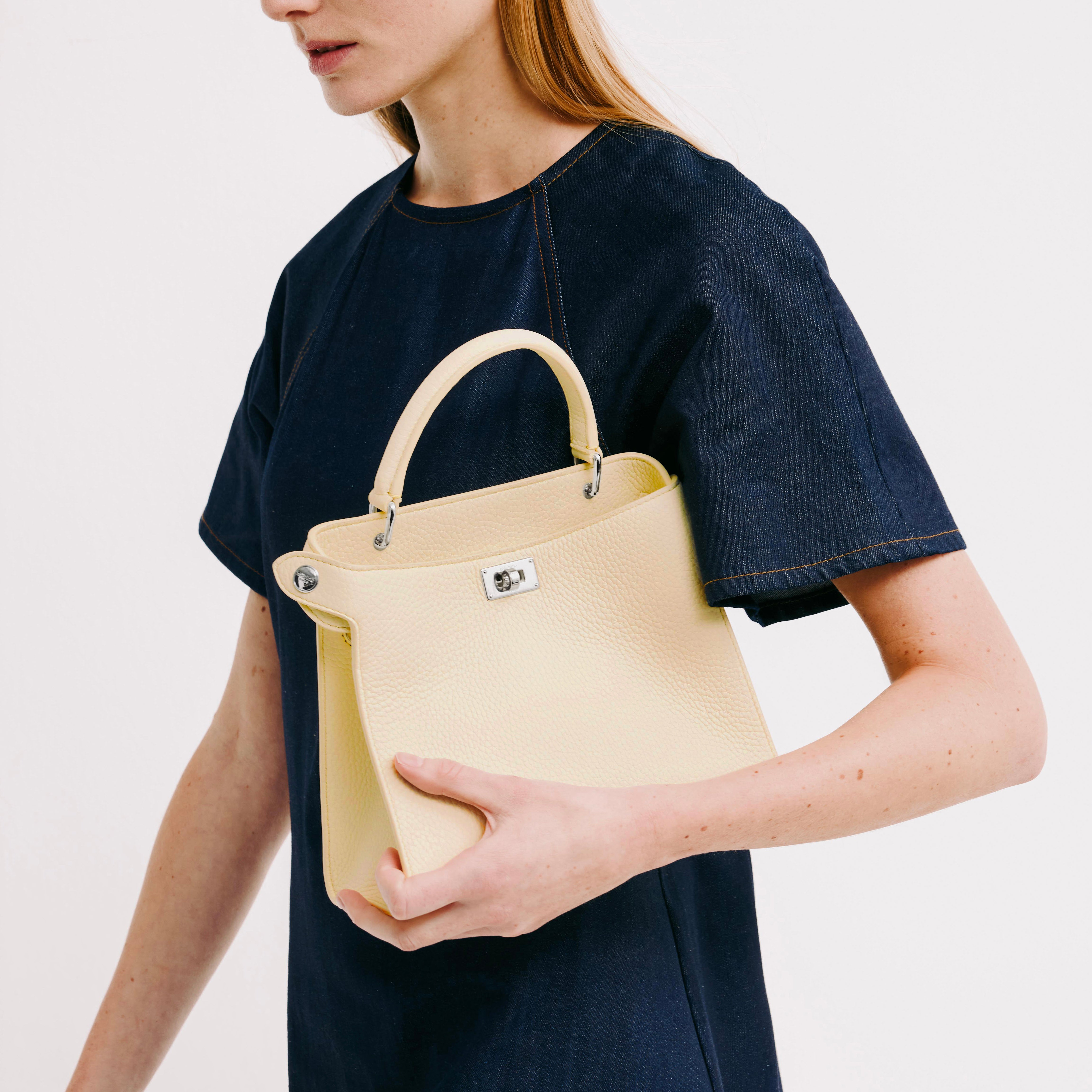 SAC À MAIN EN CUIR LUTECE MINI CHANTILLY