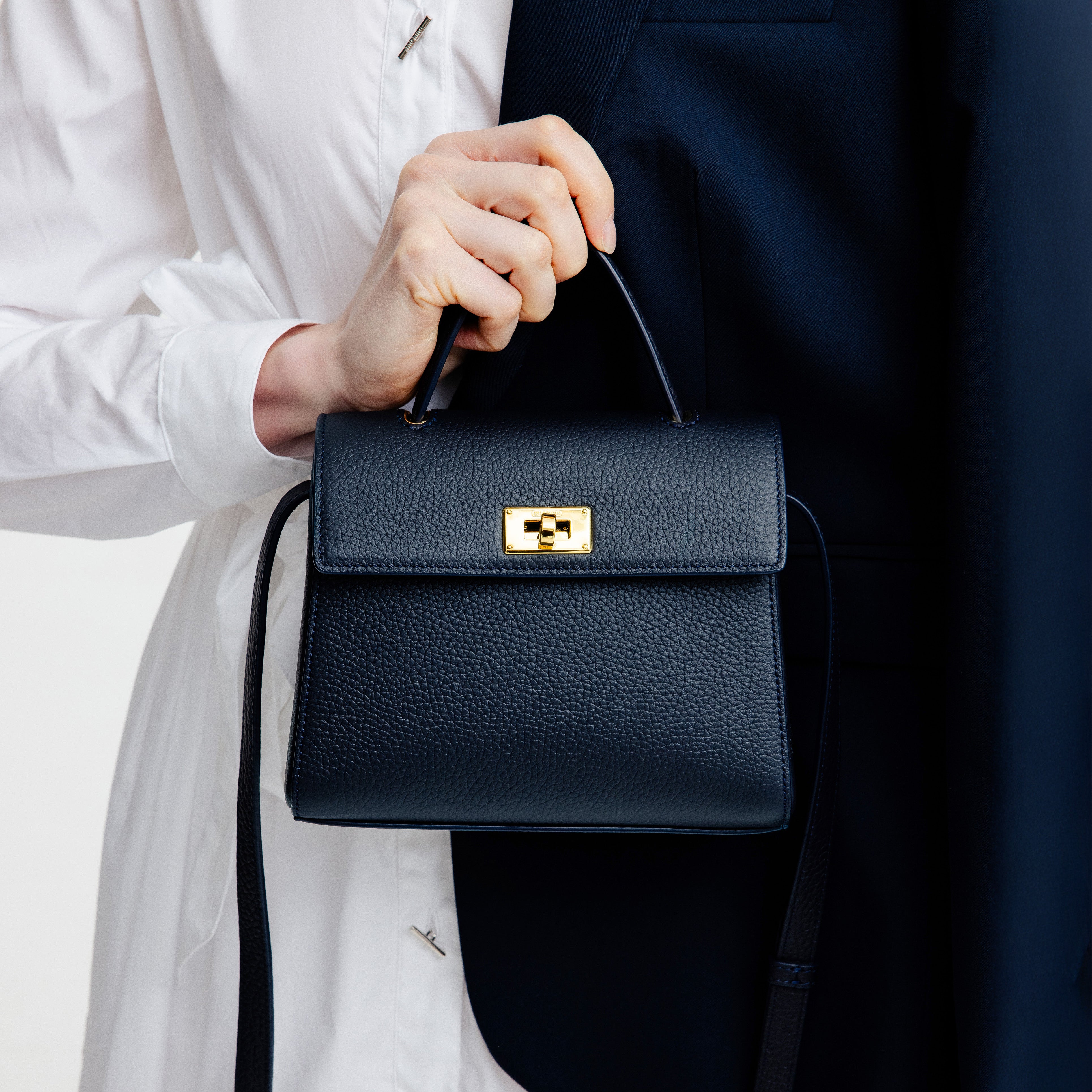 SAC À MAIN EN CUIR PALAIS ROYAL MINI ECLIPSE