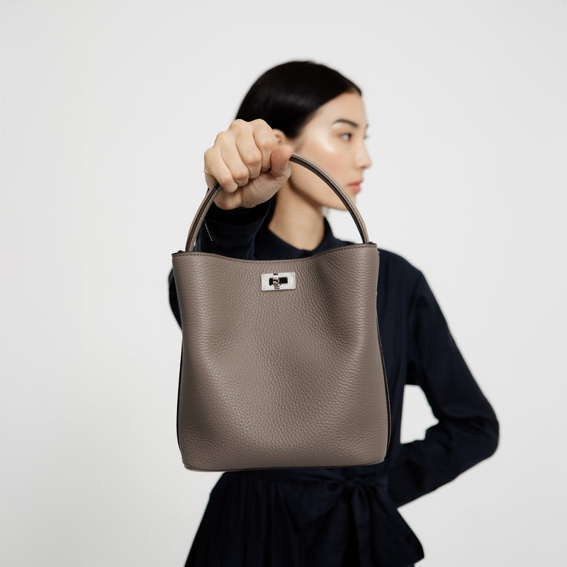 SAC SEAU EN CUIR ODEON MINI ÉLÉPHANT