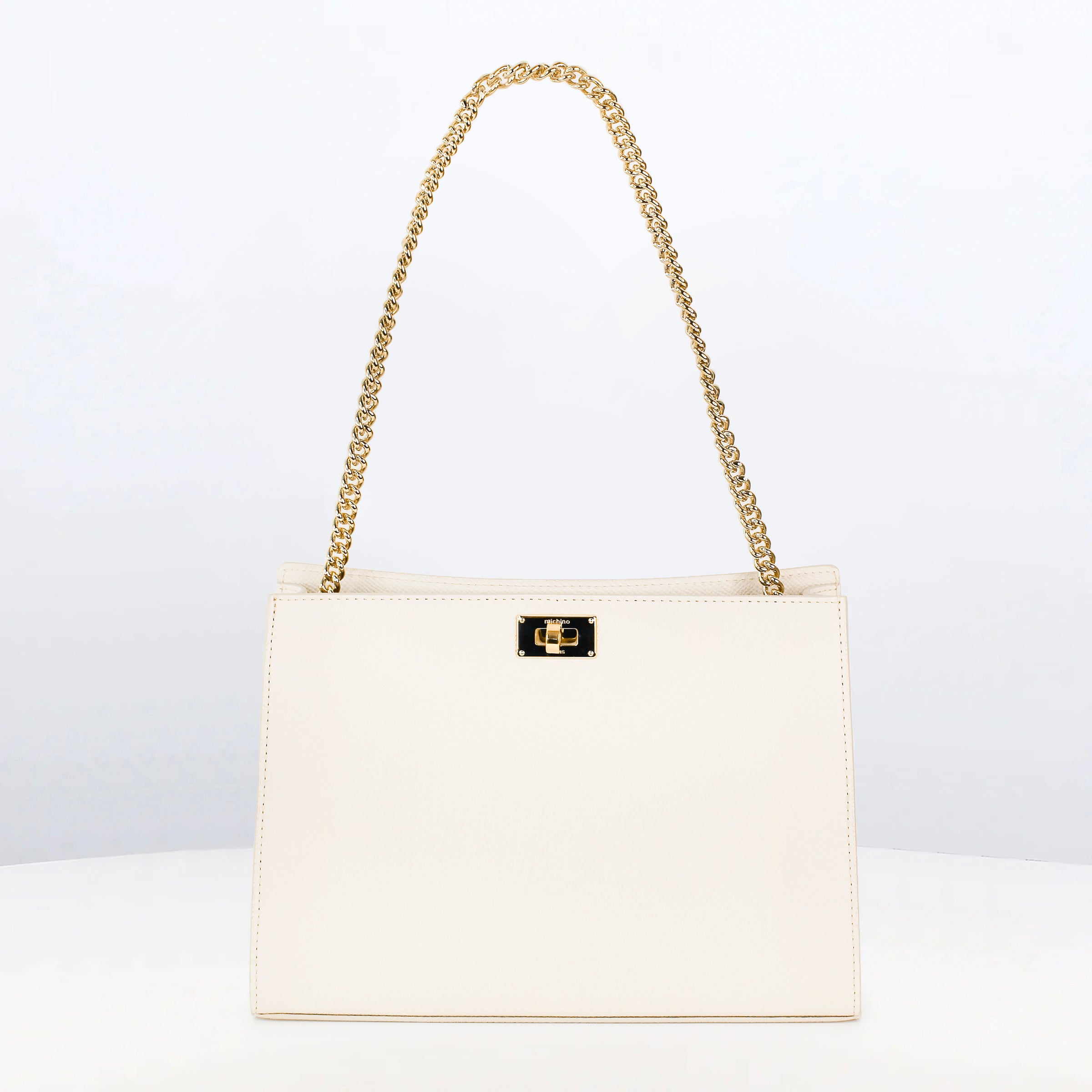 Sac en Cuir Couleur Ivoire | Élégance Discrète & Fait Main | Michino
