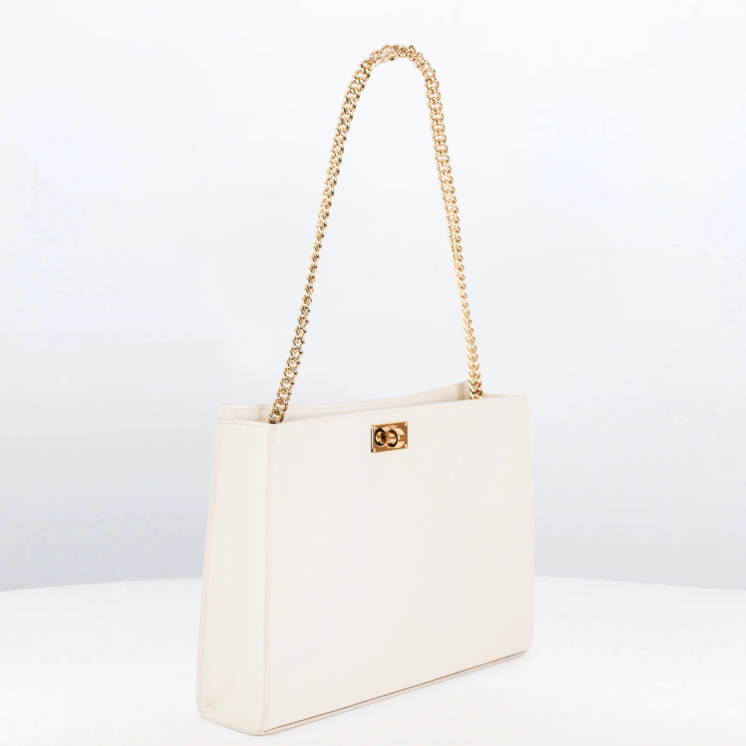 POCHETTE EN CUIR MONTAIGNE IVOIRE