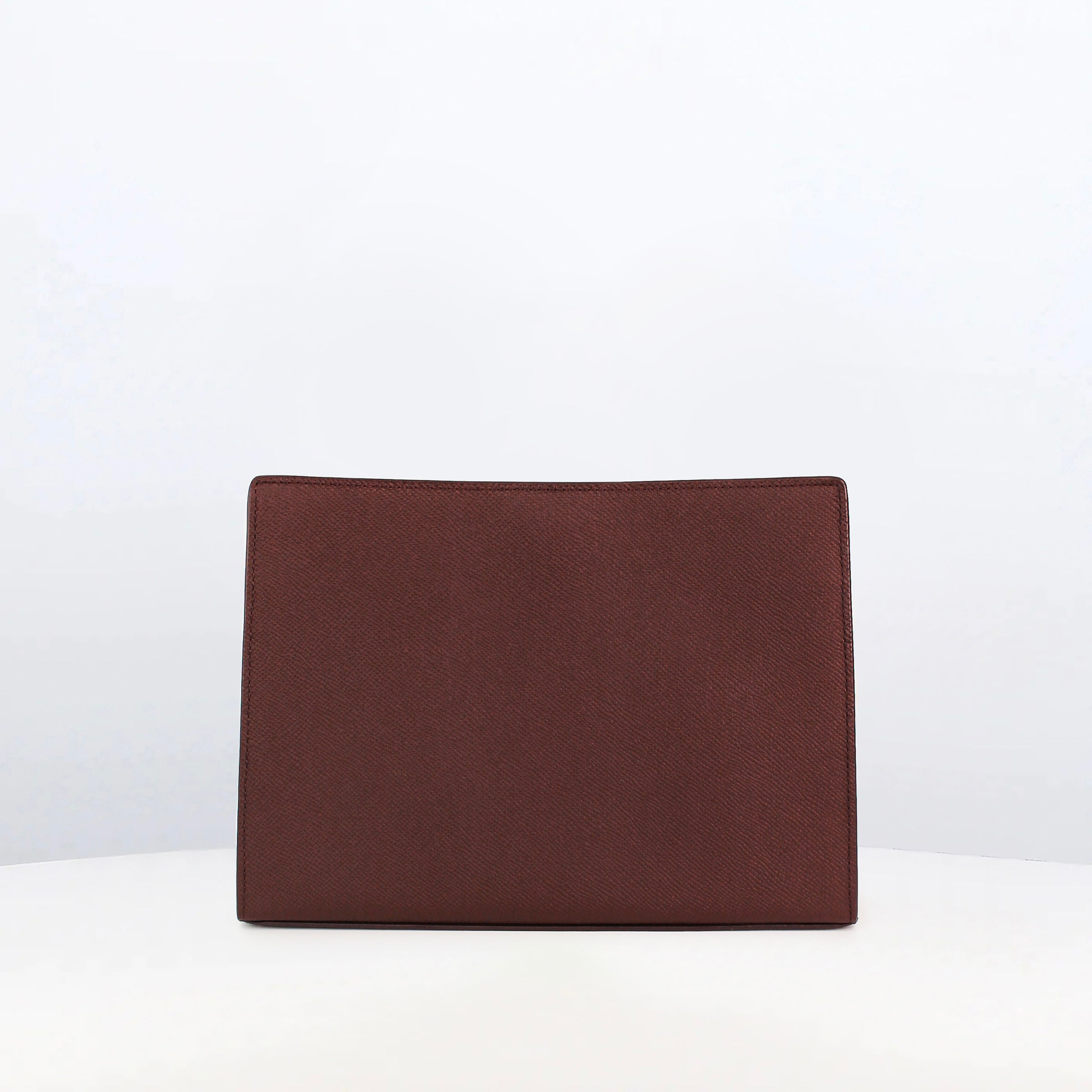 POCHETTE EN CUIR MONTAIGNE PRUNE