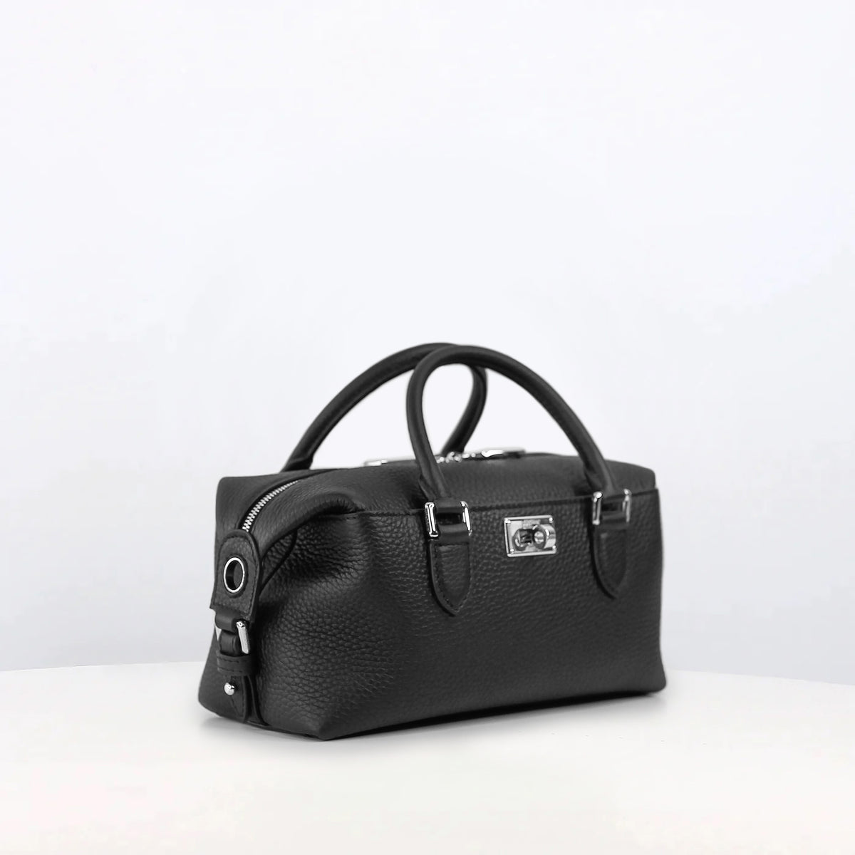MONTPARNASSE NANO DUFFLE LEDERTASCHE SCHWARZ