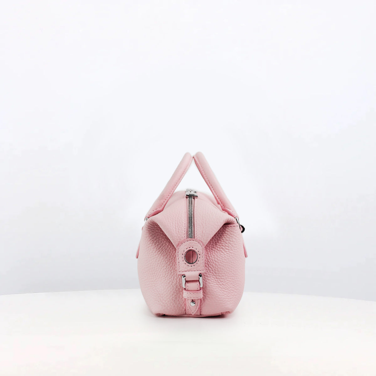 MONTPARNASSE NANO DUFFLE LEDERTASCHE HELLROSA