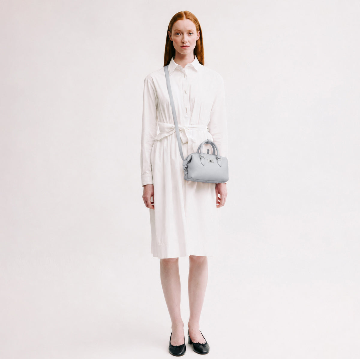 MONTPARNASSE NANO DUFFLE LEDERTASCHE NUAGE