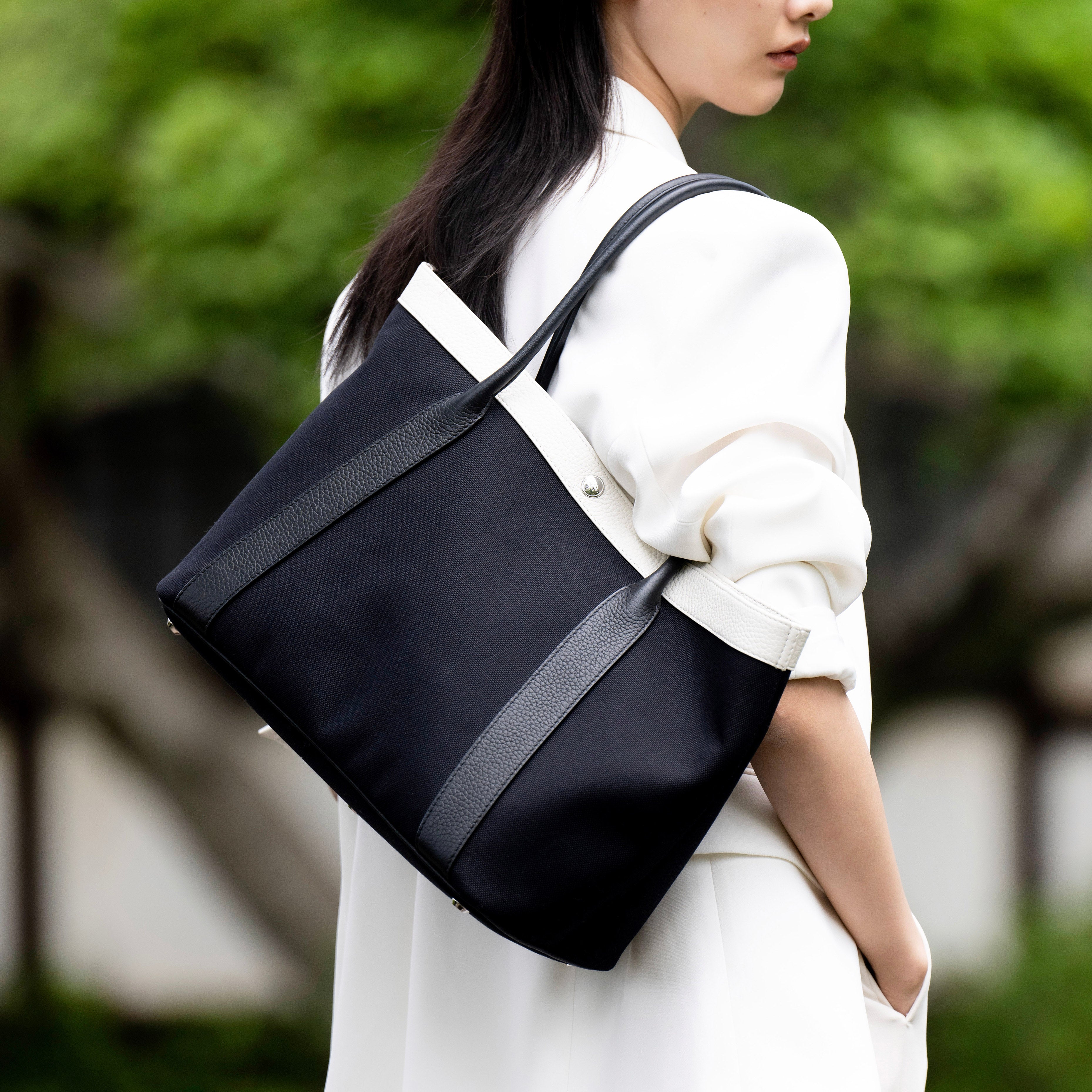 SAC CABAS EN TOILE SEINE40 CRAIE