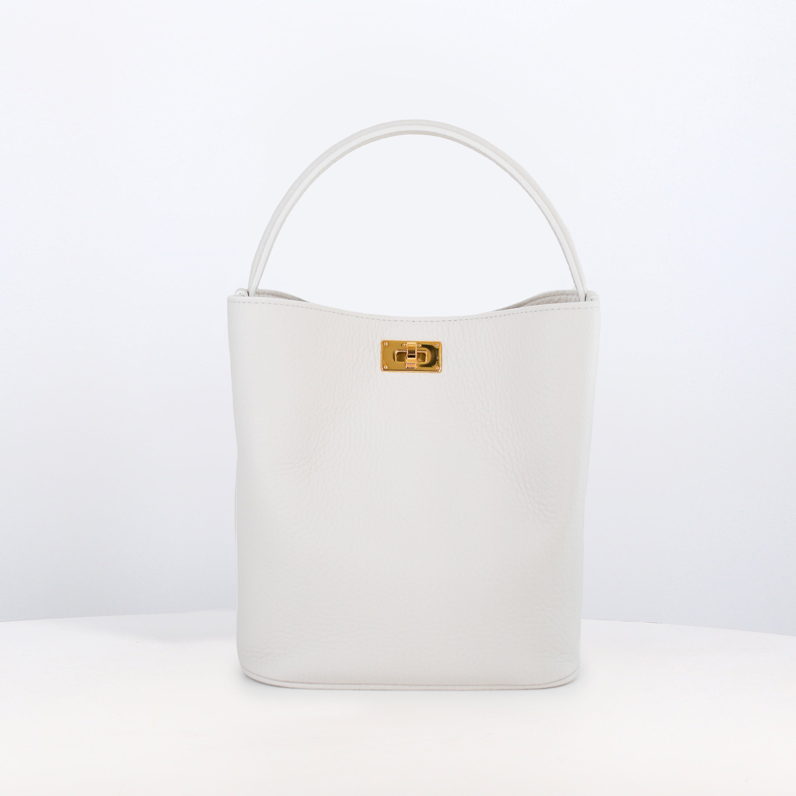 LEATHER BUCKET BAG ODEON MINI CRAIE