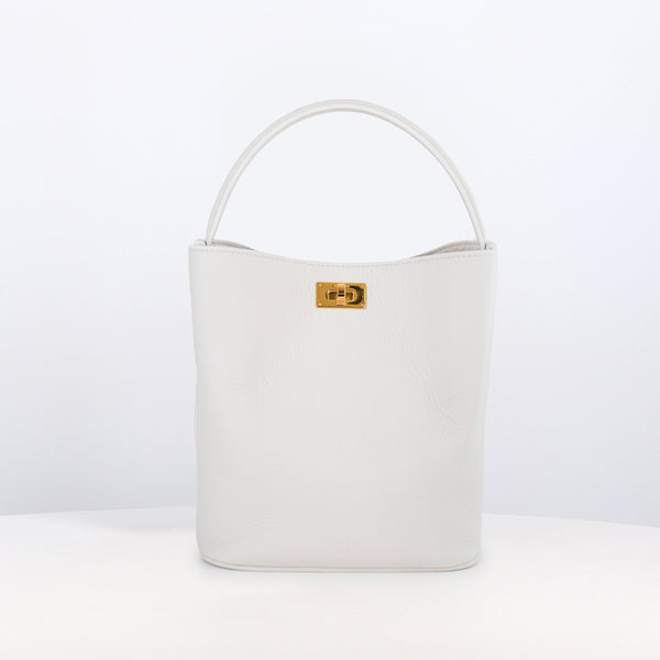 ODEON MINI LEDER-BUCKET-BAG CRAIE