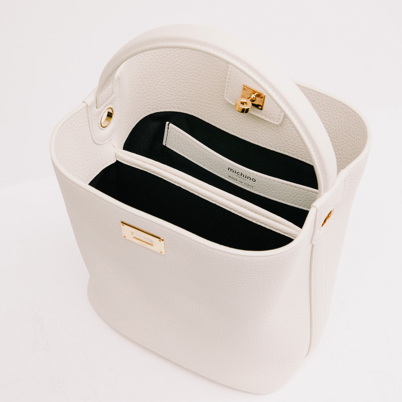 Odeon Mini Craie - Our bucket bag - Michino Paris