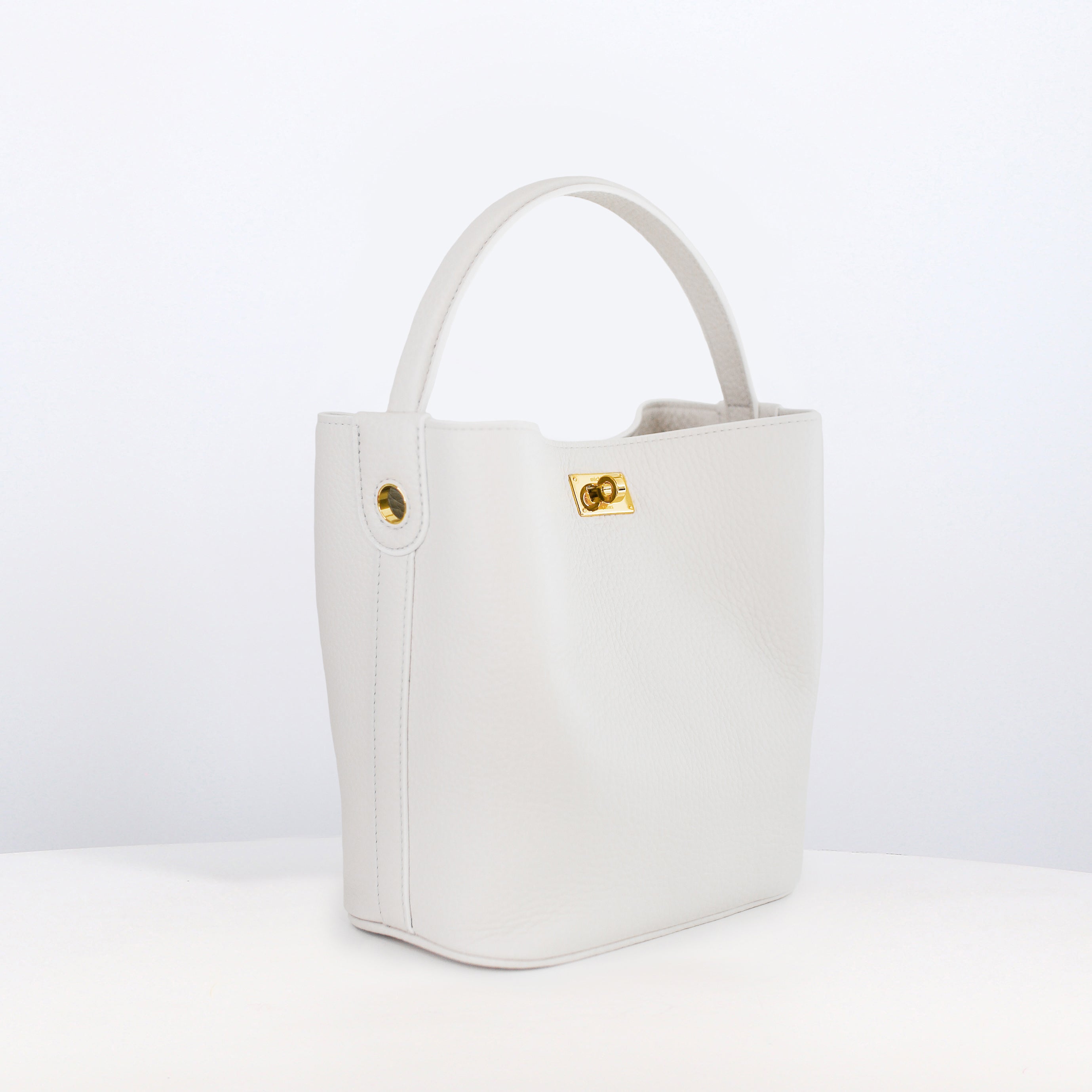 LEATHER BUCKET BAG ODEON MINI CRAIE