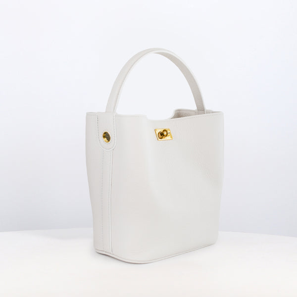 LEATHER BUCKET BAG ODEON MINI CRAIE