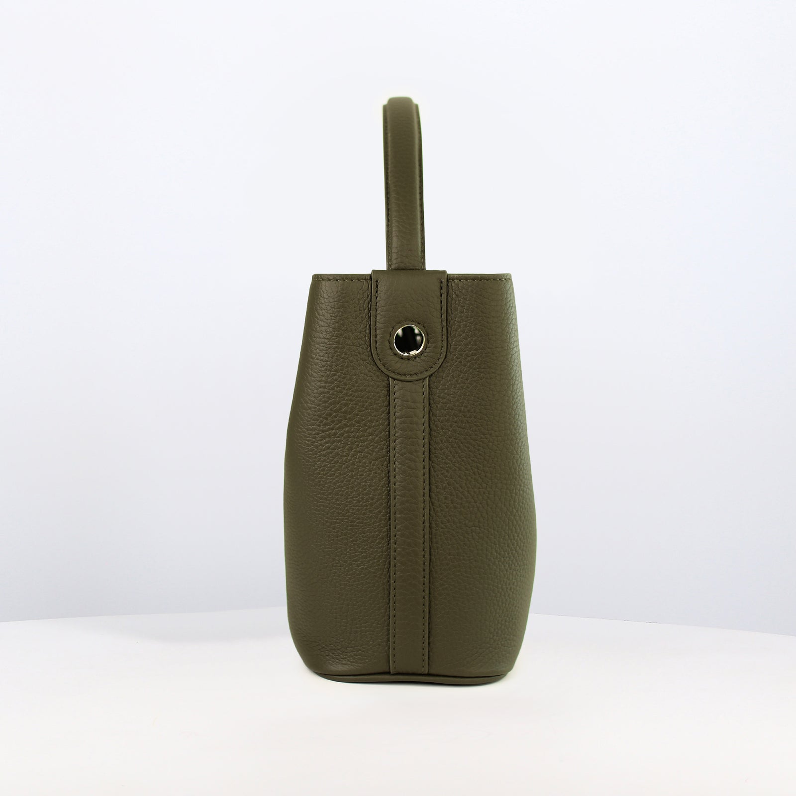 【michino PARIS】バケットバッグ - オデオン ミニ カーキ Odeon Mini Craie - Our bucket bag - Michino Paris