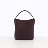 SAC SEAU EN CUIR ODÉON MINI PRUNE