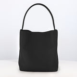 SAC SEAU EN CUIR ODÉON PM NOIR