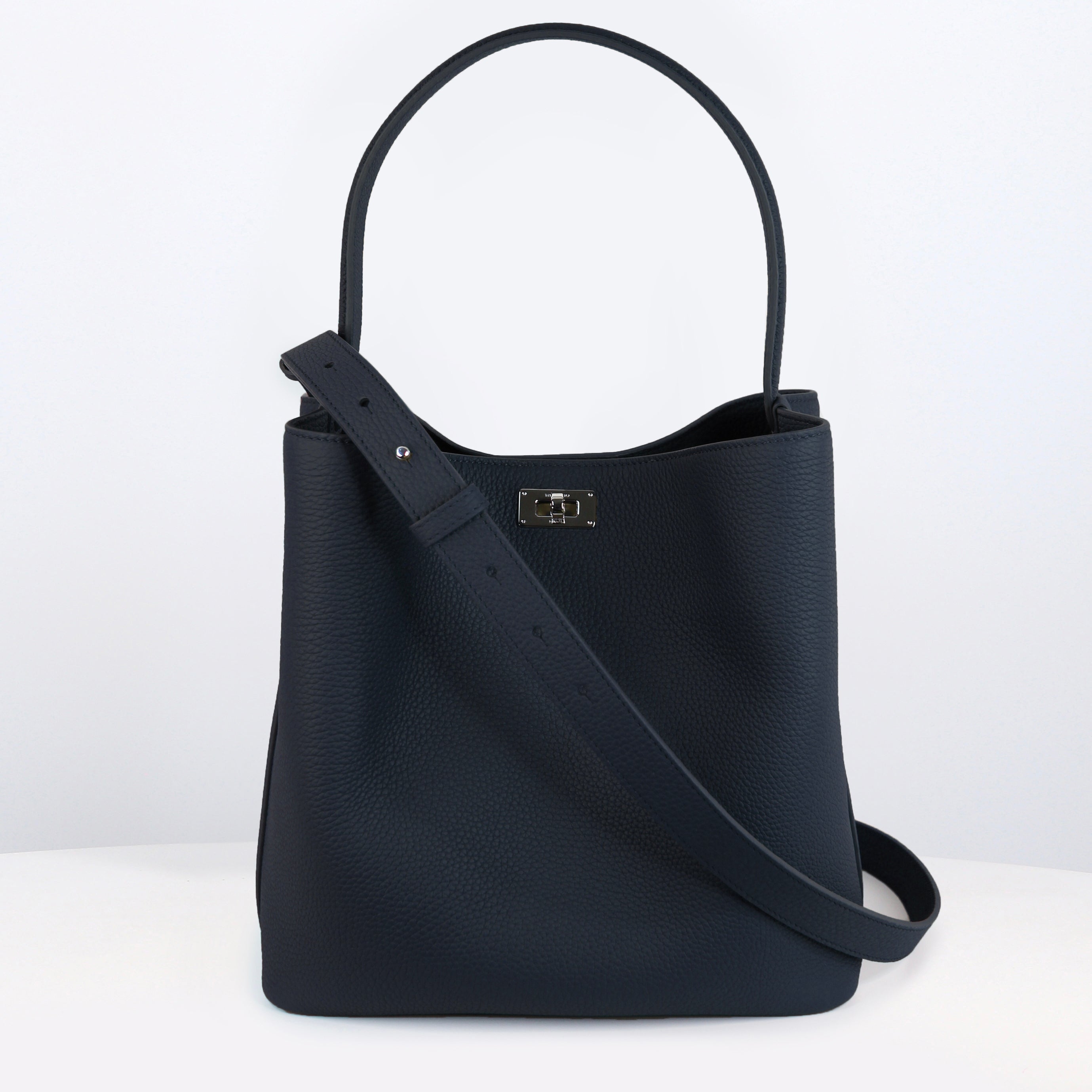 SAC SEAU EN CUIR ODÉON PM ECLIPSE