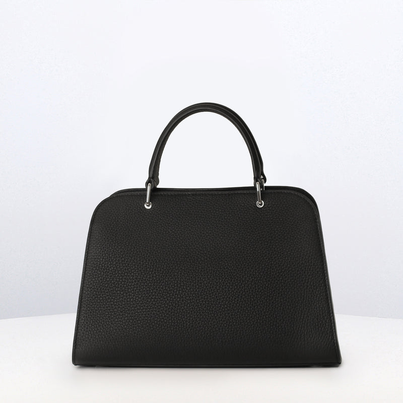 LEATHER HANDBAG OPERA MINI BLACK