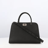 LEATHER HANDBAG OPERA MINI BLACK