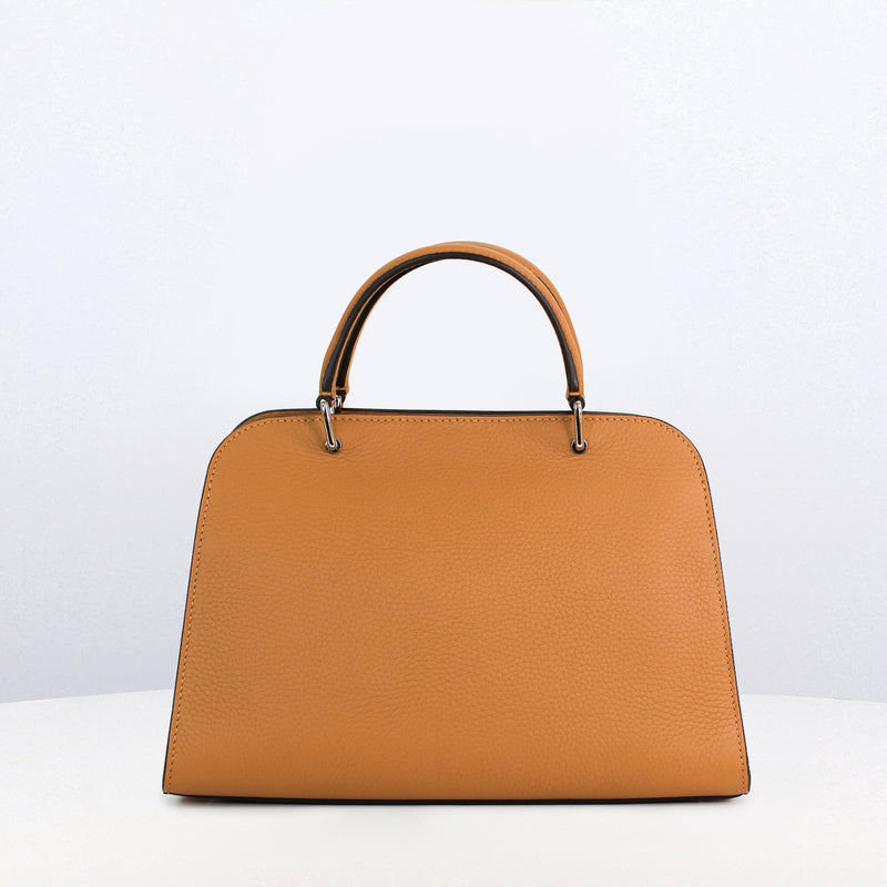 SAC À MAIN EN CUIR OPÉRA MINI CAMEL