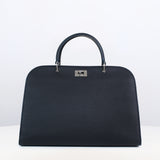 LEATHER HANDBAG OPERA PM ECLIPSE