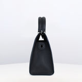 LEATHER HANDBAG OPERA PM ECLIPSE