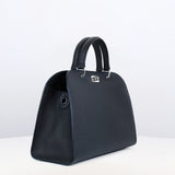 LEATHER HANDBAG OPERA PM ECLIPSE