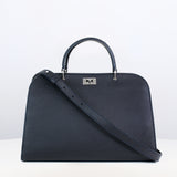 LEATHER HANDBAG OPERA PM ECLIPSE