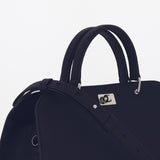 LEATHER HANDBAG OPERA PM ECLIPSE