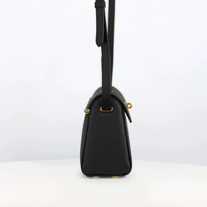 LEATHER HANDBAG PALAIS ROYAL MINI BLACK