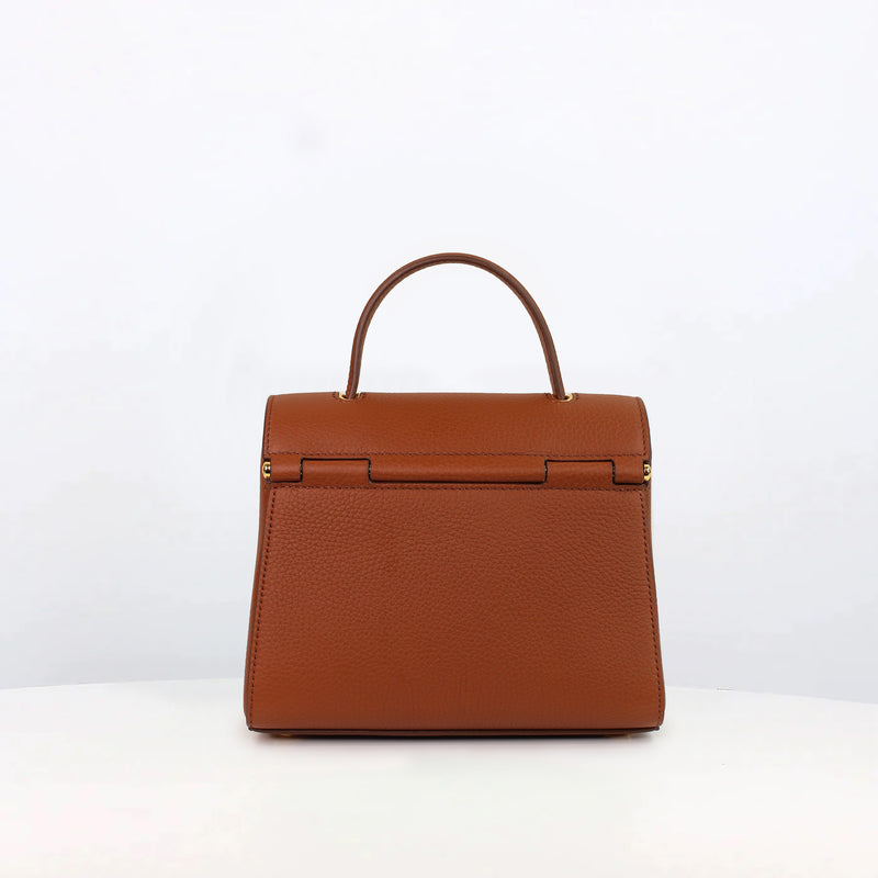 SAC À MAIN EN CUIR PALAIS ROYAL MINI GOLD