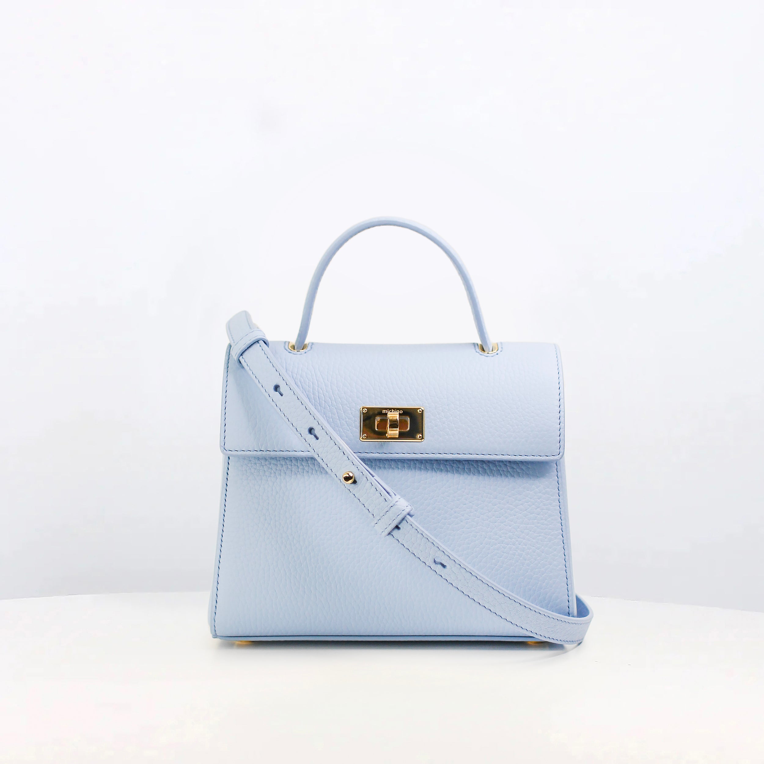 SAC À MAIN EN CUIR PALAIS ROYAL MINI MIST