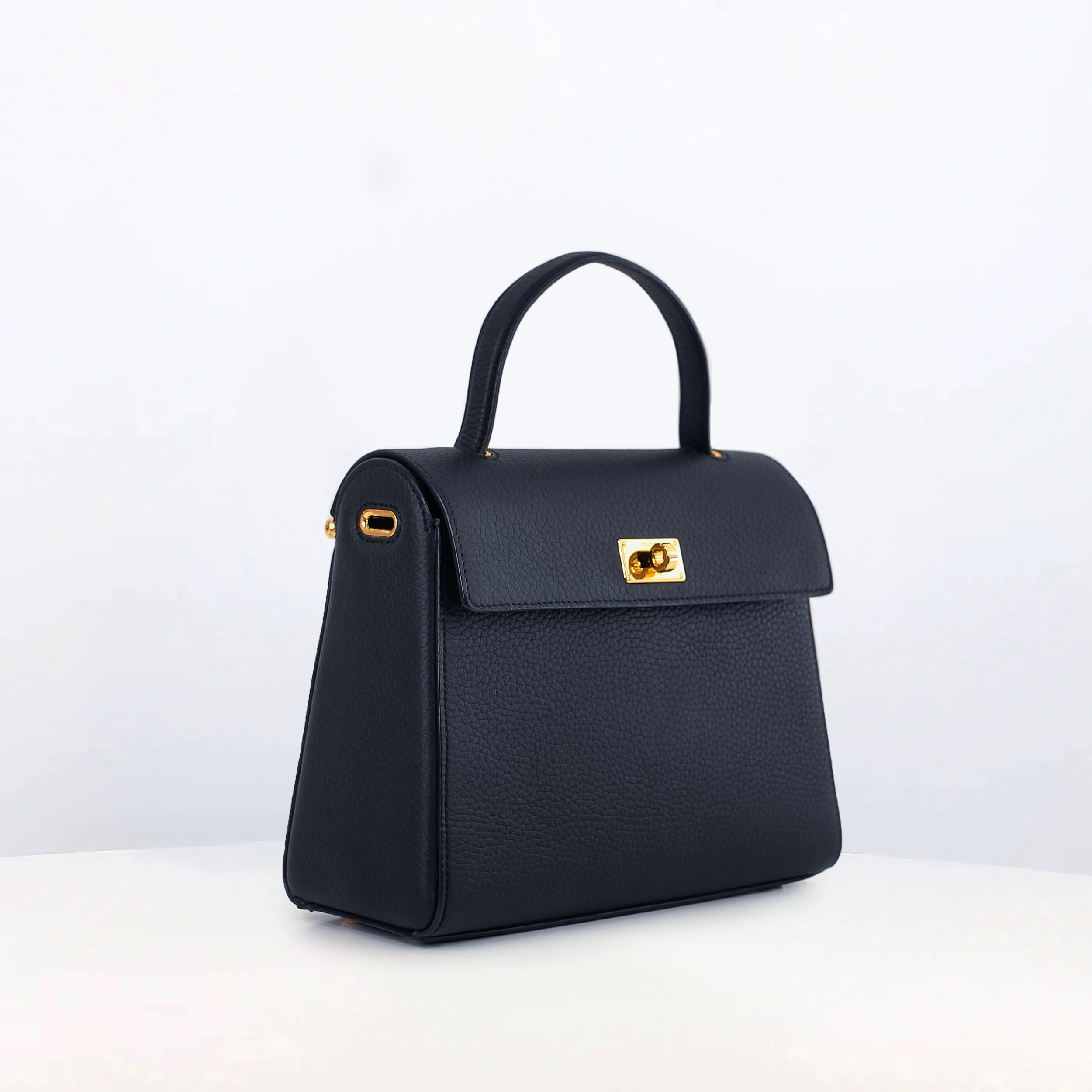 LEATHER HANDBAG PALAIS ROYAL PM ECLIPSE