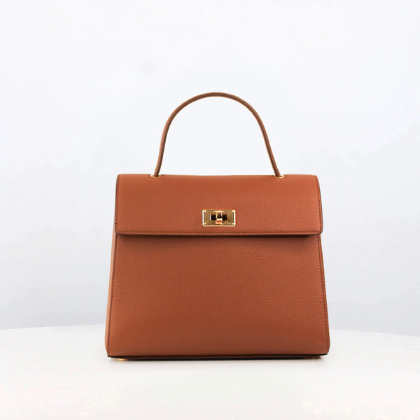 LEATHER HANDBAG PALAIS ROYAL PM GOLD