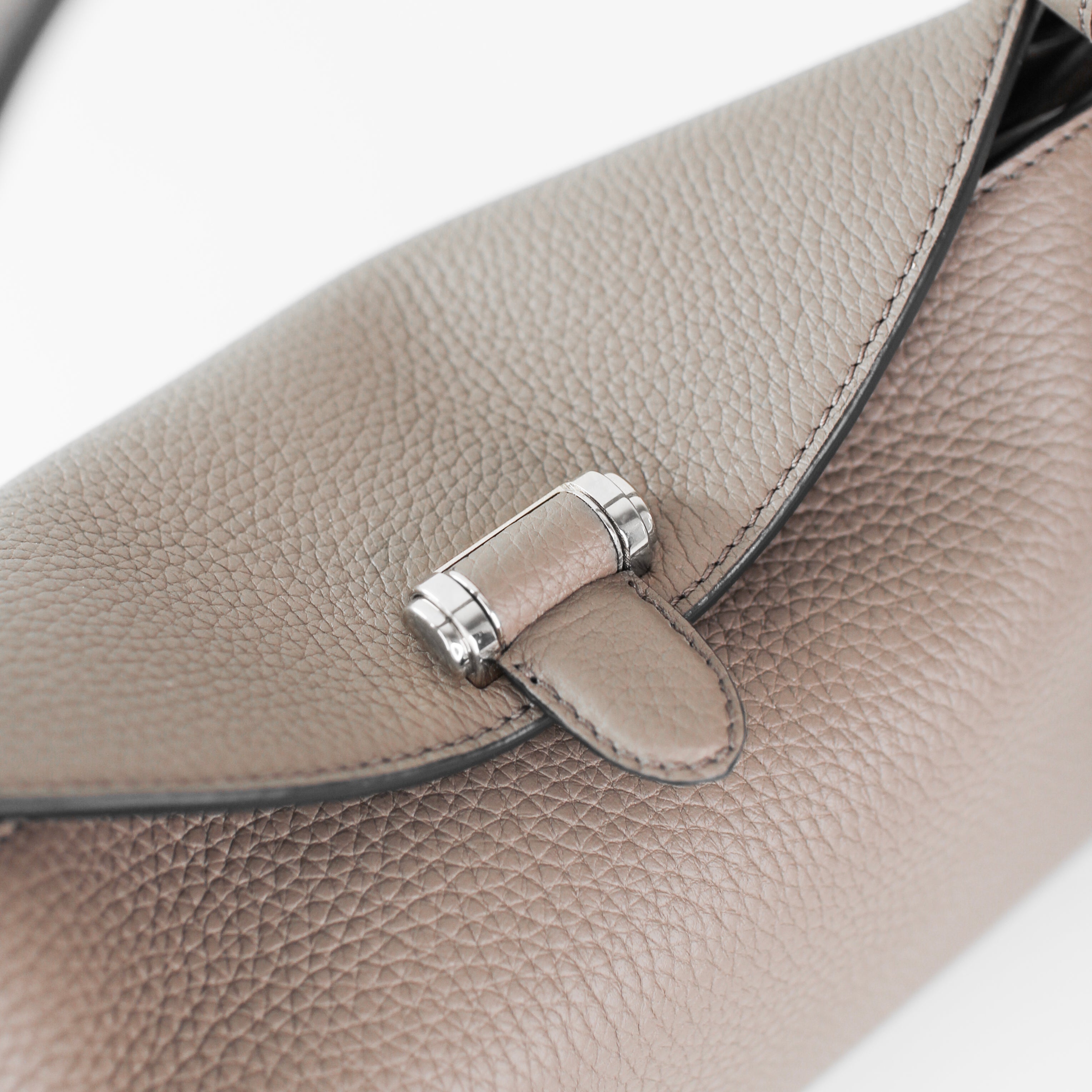 SAC À MAIN EN CUIR PASSY MINI ELEPHANT