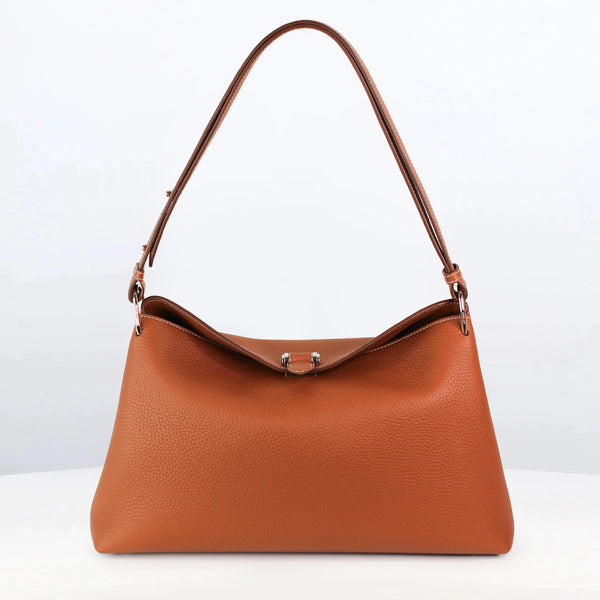 SAC À MAIN EN CUIR PASSY PM GOLD