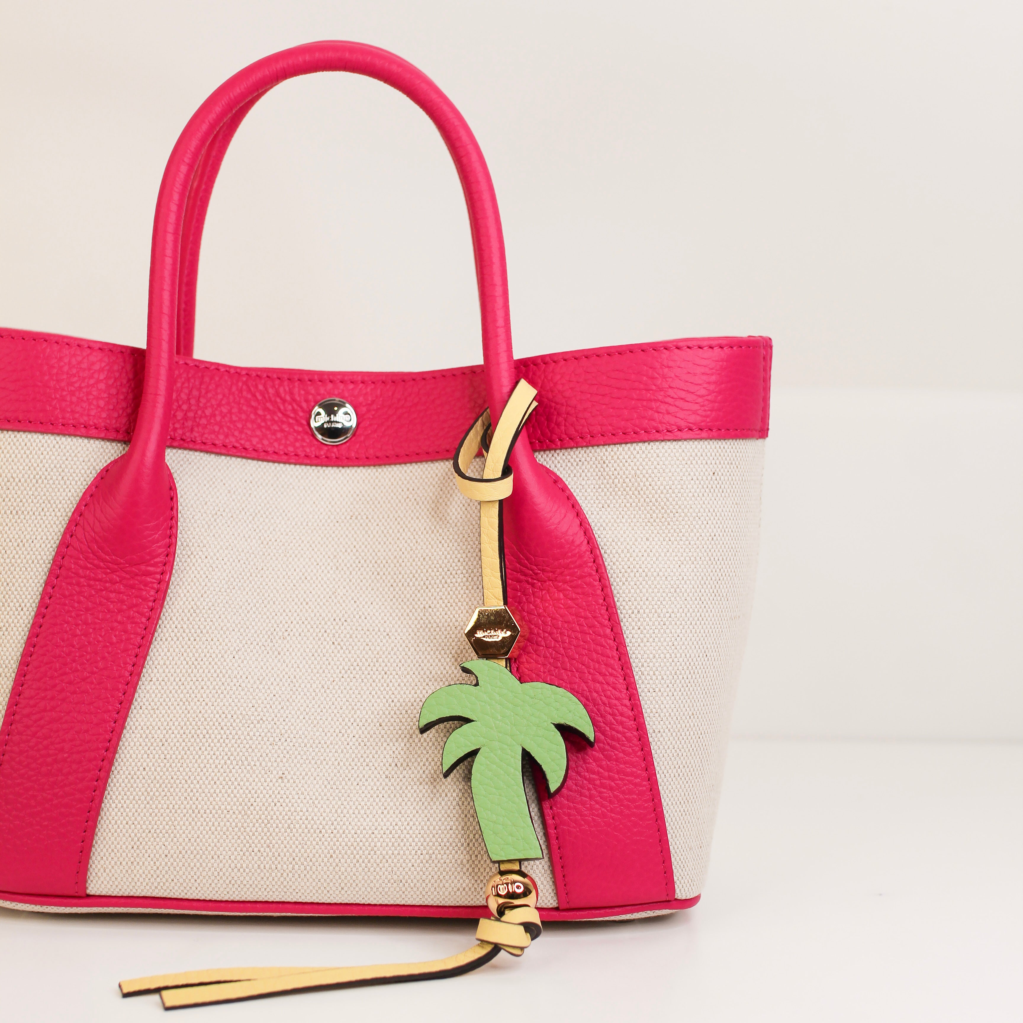SAC CABAS EN TOILE SEINE20 FUXIA