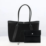 COFFRET : SAC CABAS SEINE40 NOIR AVEC SA POCHETTE
