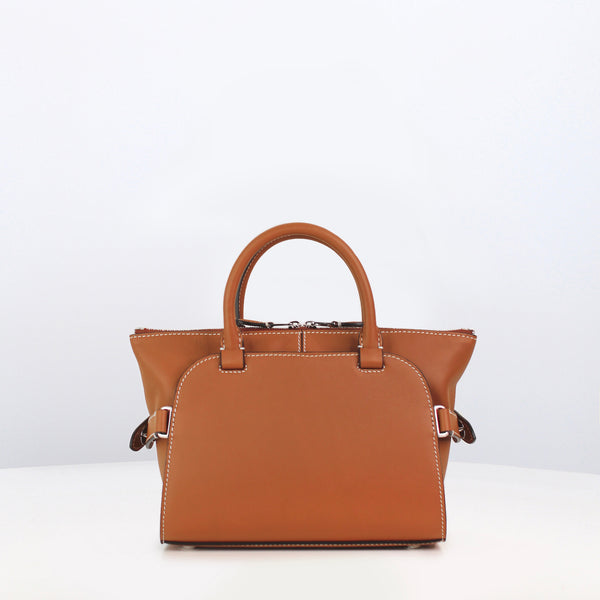 SEPTIEME MINI LEDERHANDTASCHE GOLD