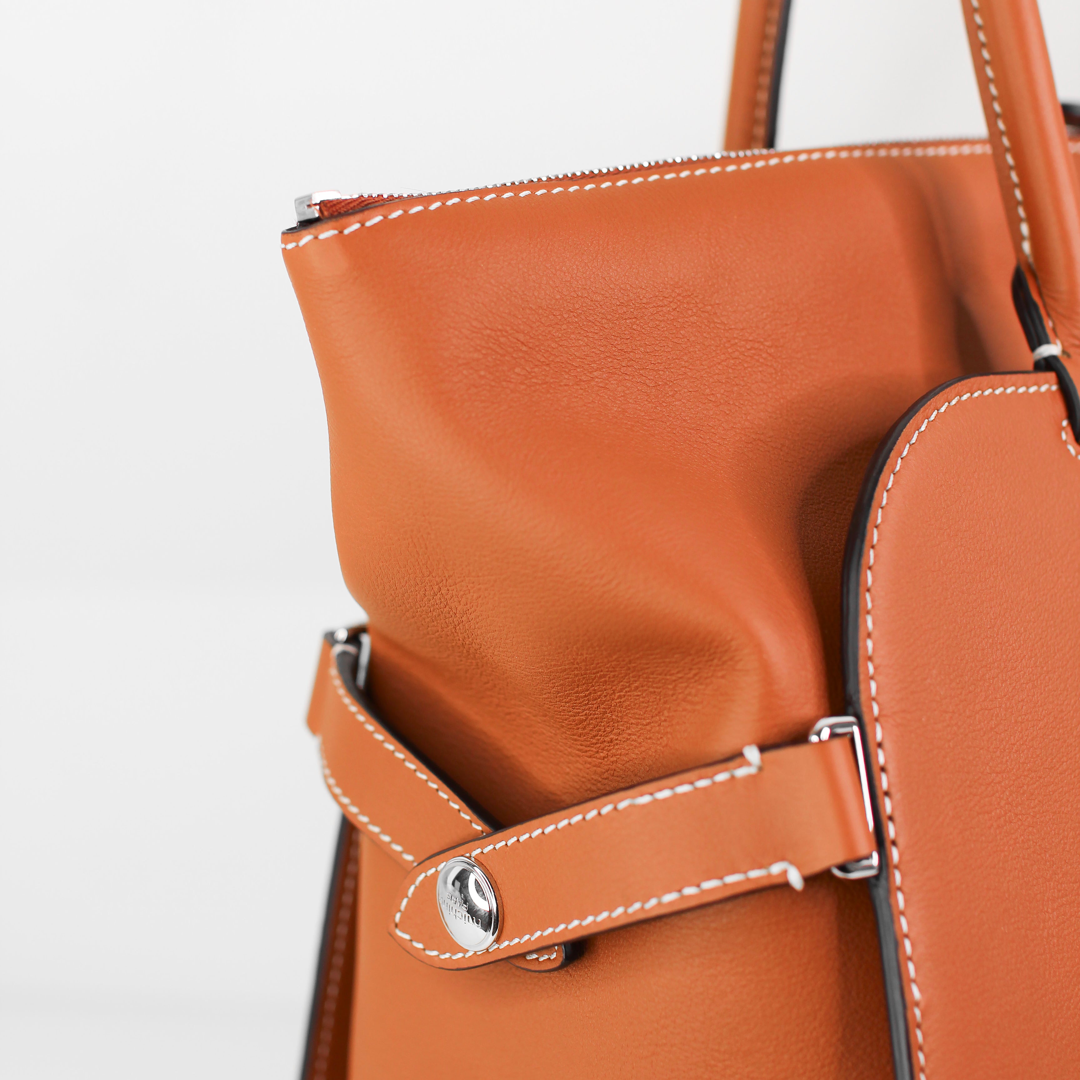 SEPTIEME MM LEDERHANDTASCHE GOLD