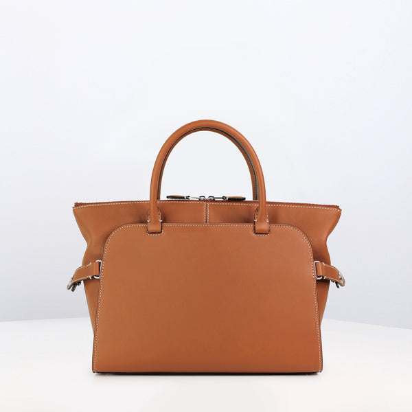 SAC À MAIN EN CUIR SEPTIÈME PM GOLD