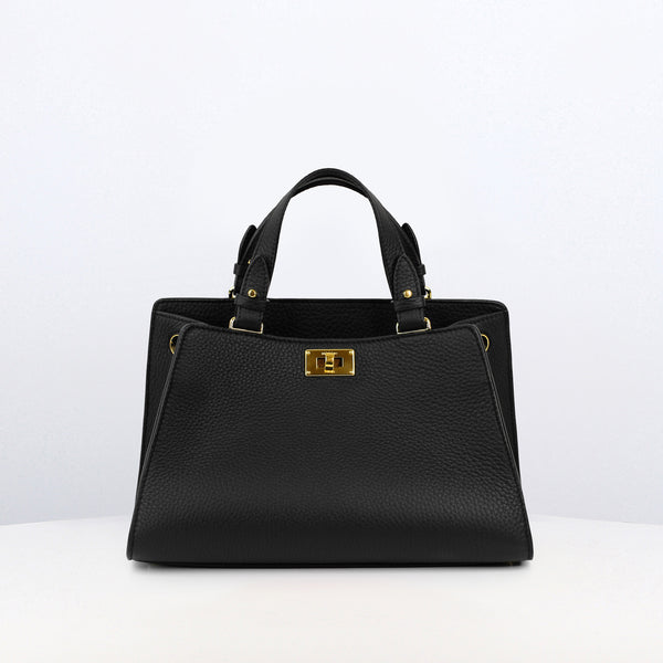 TROCADERO MINI LEDERHANDTASCHE SCHWARZ
