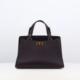 SAC A MAIN EN CUIR TROCADERO RAISIN
