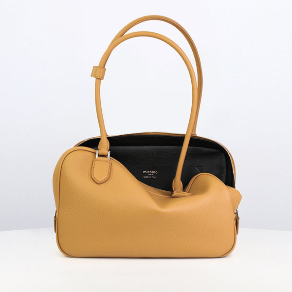 SAC À MAIN EN CUIR BOSTON TUILERIES PM BISCOTTO