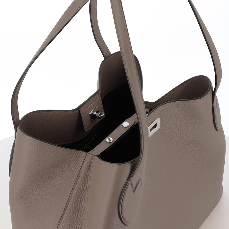 LEATHER TOTE BAG VENDOME ELEPHANT