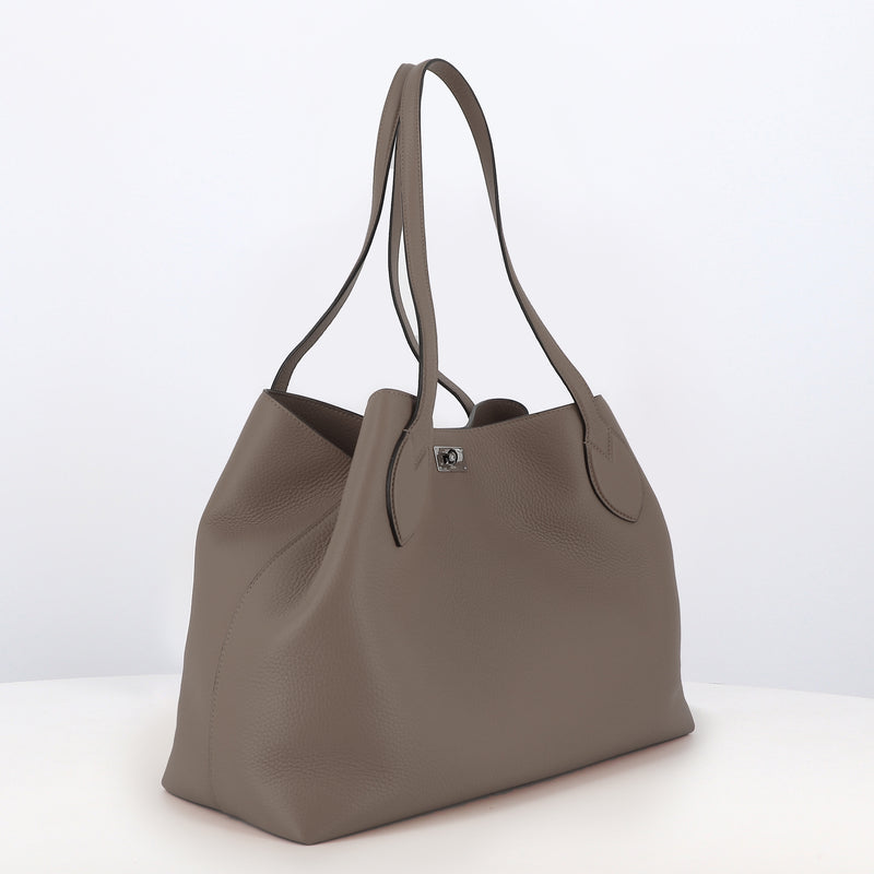LEATHER TOTE BAG VENDOME ELEPHANT