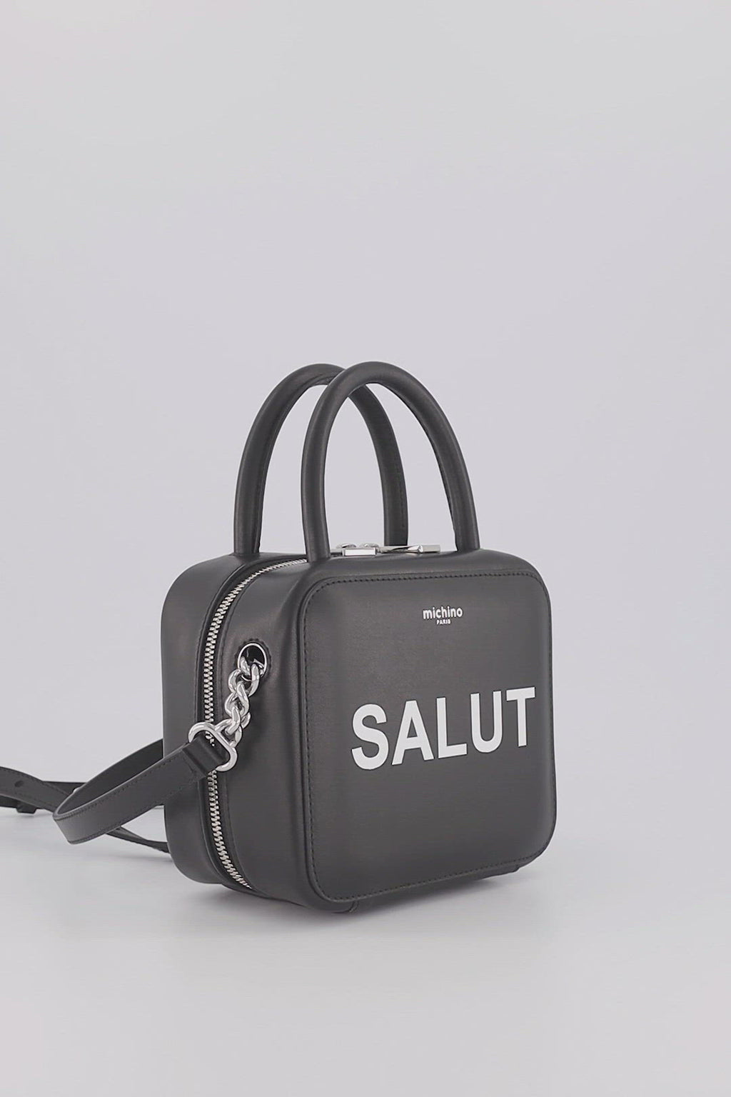 michino paris SALUT bag Black ミチノパリ | www.fleettracktz.com
