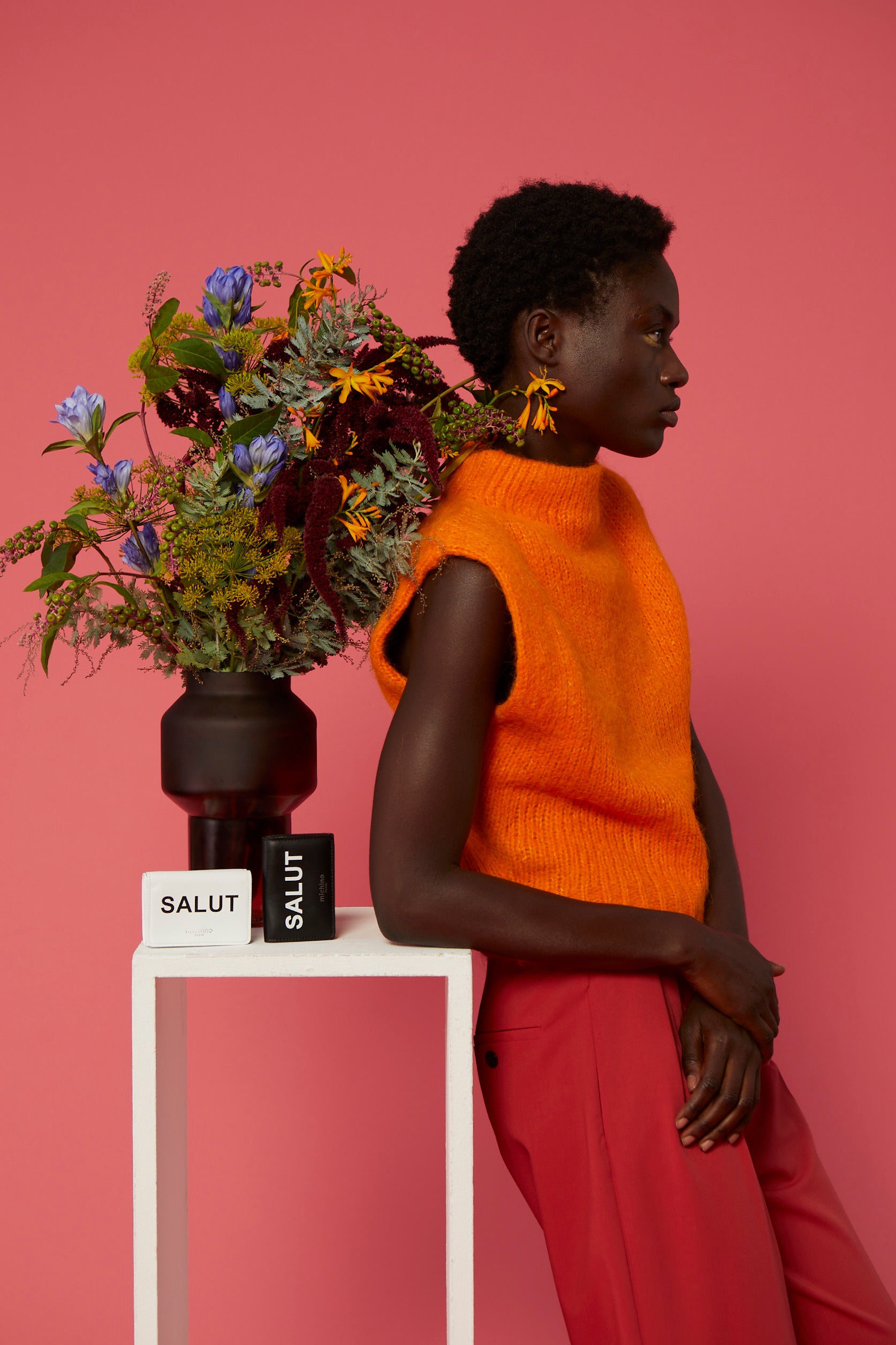 "Archive Event" MINI WALLET BLACK SALUT