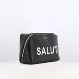 LEATHER BANANA BAG SALUT