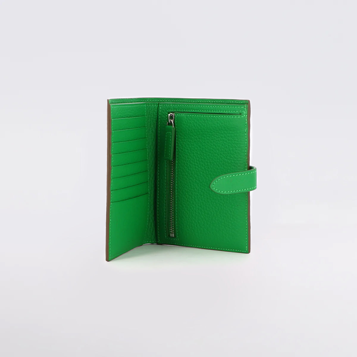 "Archive Event" MEDIUM WALLET TAUPE / VERT BAMBOO