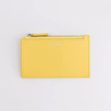 zip card case yellow